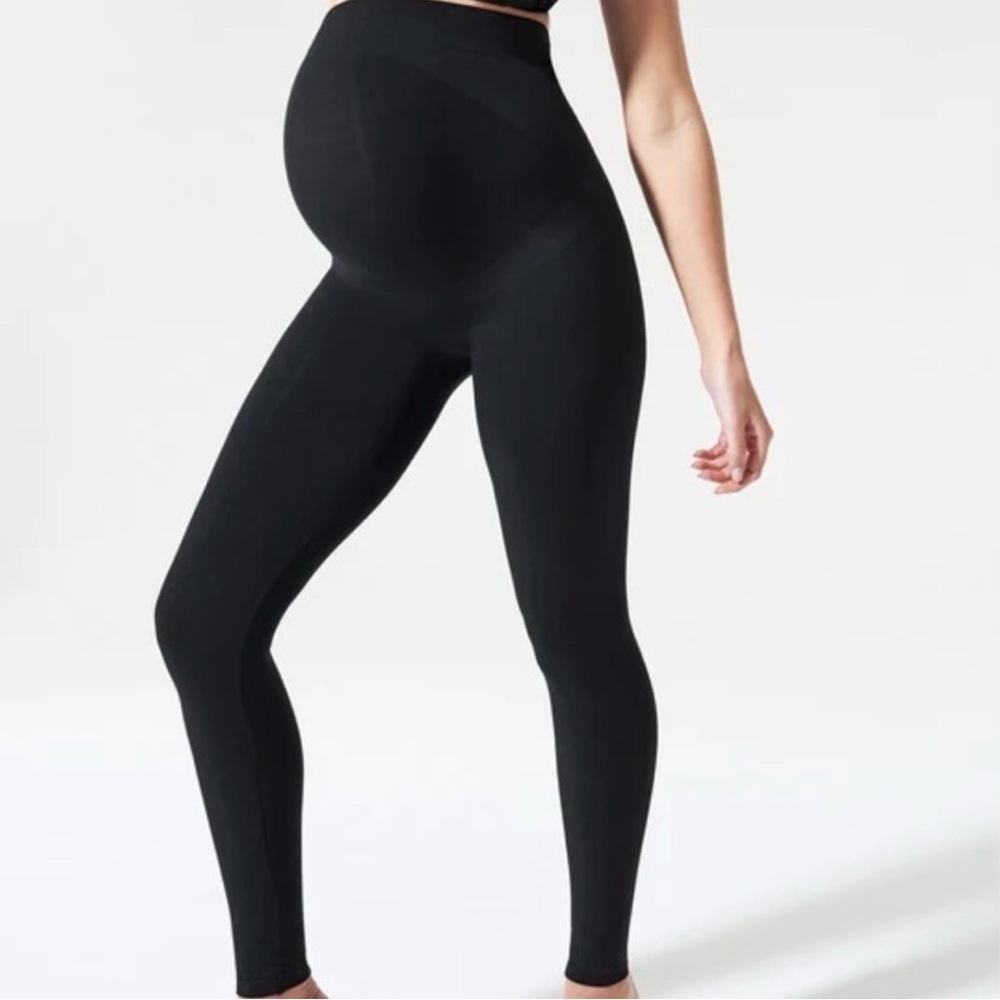 BLANQI Maternity Seamless Black Leggings